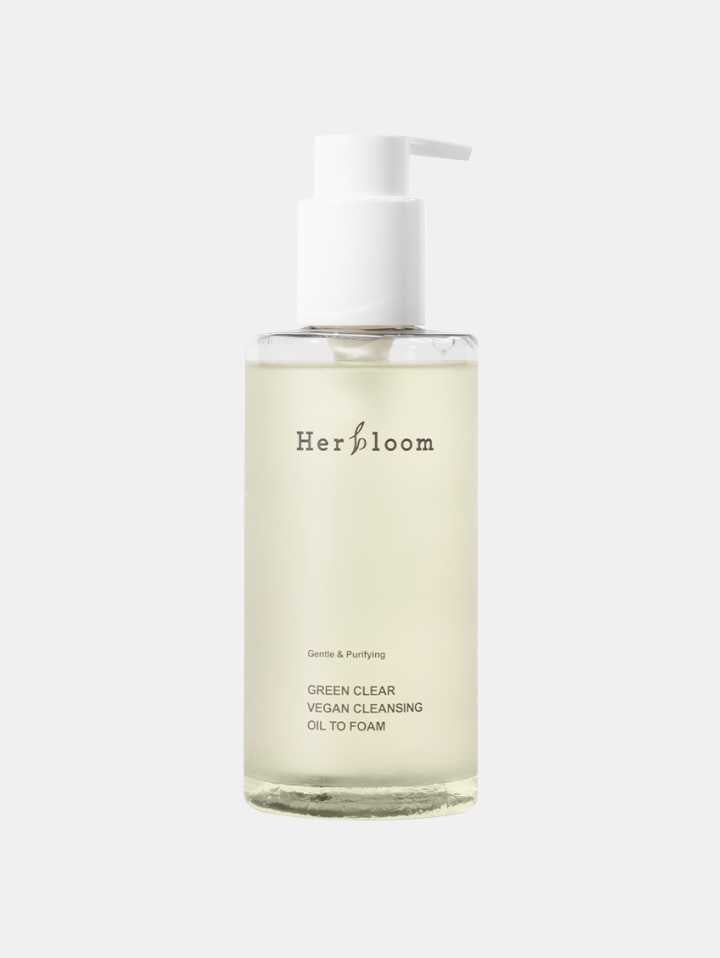 Green Clear Vegan Cleansing Oil to Foam (Vegan Yağlarla Zenginleştirilmiş Makyaj Temizleme Köpüğü)