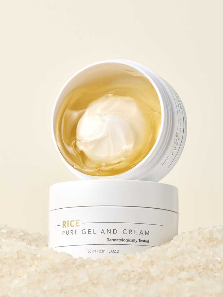 Rice Pure Gel and Cream (Pirinç Süt Esanslı Jel ve Krem)